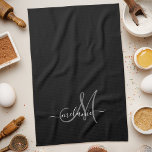 Linge De Cuisine Créez Votre Propre Monogramme Personnalisé Et Un S<br><div class="desc">Créez votre propre serviette de cuisine personnalisée avec votre nom manuscrit personnalisé et votre monogramme. Pour modifier ce modèle de conception, modifiez les champs de texte comme indiqué ci-dessus. Vous pouvez facilement ajouter du texte ou des images, customiser des polices et des couleurs. Offrez-vous un cadeau parfait pour votre famille,...</div>