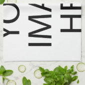 Linge De Cuisine Créez votre propre texte et votre propre design : (Plié)