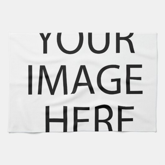 Linge De Cuisine Créez votre propre texte et votre propre design : (Horizontal)
