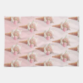 Linge De Cuisine Crème de glace Kitty - Rosy & Dreamy (Horizontal)