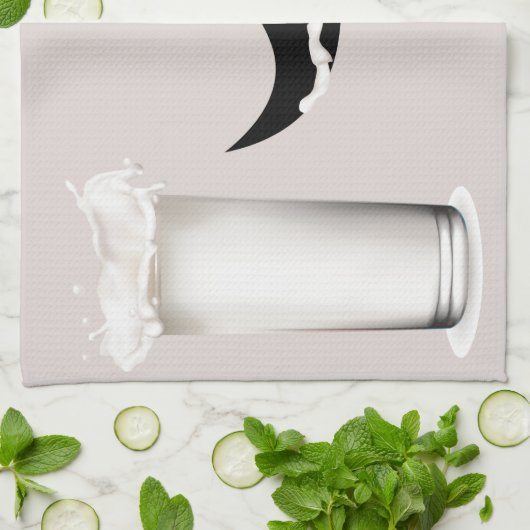 Linge De Cuisine Crème de moustache de lait (Plié)