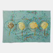 Linge De Cuisine Crème glacée aux fraises (Horizontal)