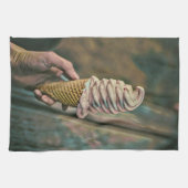 Linge De Cuisine crème glacée froide cool (Horizontal)