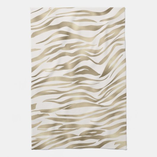 Linge De Cuisine Crème or Zebra Print (Vertical)
