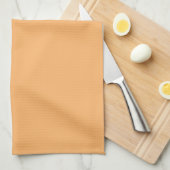 Linge De Cuisine Crème orange (Quart Plié)