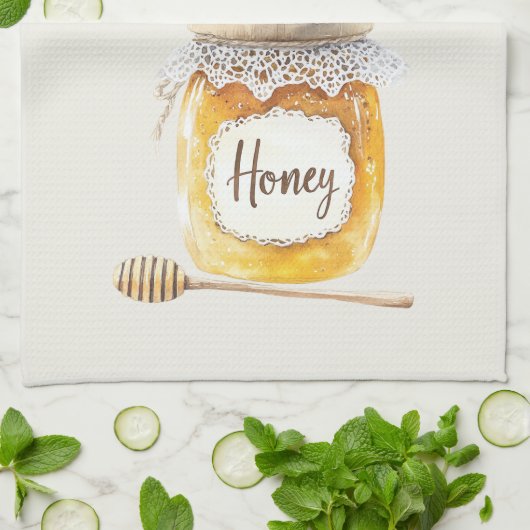 Linge De Cuisine Crème Pot de Miel Nourrissant Gold (Plié)