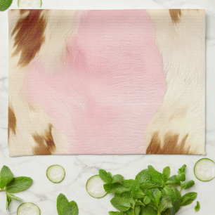 Linge De Cuisine Crème rose pâle blanc Or blanc