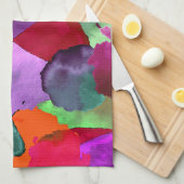 Linge De Cuisine Crête de couleur (Quart Plié)