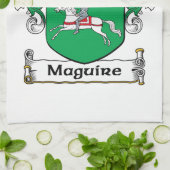 Linge De Cuisine Crête de famille de Maguire (Plié)