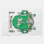 Linge De Cuisine Crête de famille de Maguire (Horizontal)