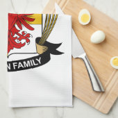 Linge De Cuisine Crête de famille de Pittman (Quart Plié)