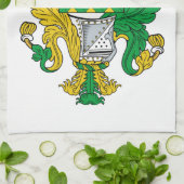 Linge De Cuisine Crête de famille de Whitmore (Plié)