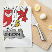 Linge De Cuisine Crête de famille d'O'Mannion (Quart Plié)