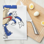 Linge De Cuisine Crêtes de famille de Braun (Quart Plié)