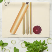 Linge De Cuisine Cricket du Trinidad-et-Tobago (Plié)