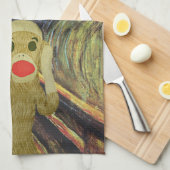 Linge De Cuisine Cris de singe de choc (Quart Plié)