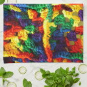 Linge De Cuisine Crochet coloré (Plié)