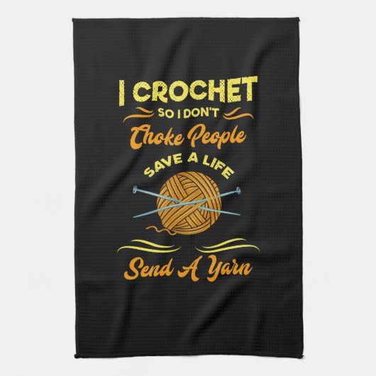 Linge De Cuisine Crocheting (Vertical)