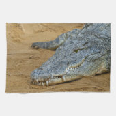 Linge De Cuisine Crocodile (Horizontal)