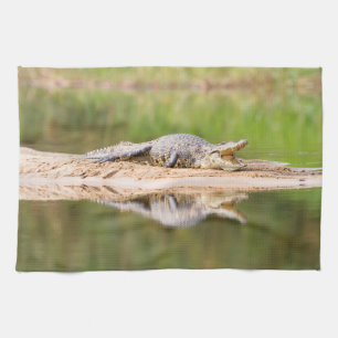Linge De Cuisine Crocodile