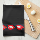 Linge De Cuisine Crocs de vampire de saignement (Quart Plié)