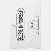 Linge De Cuisine Crois En Toi-Même (Vertical)