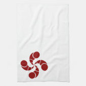 Linge De Cuisine croix basque de golf (Vertical)