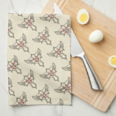 Linge De Cuisine Croix chrétienne (Quart Plié)
