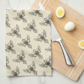 Linge De Cuisine Croix chrétienne (Quart Plié)