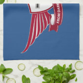 Linge De Cuisine Croix chrétienne (Plié)