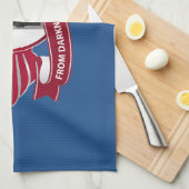 Linge De Cuisine Croix chrétienne (Quart Plié)
