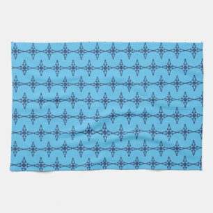 Linge De Cuisine Croix Chrétienne Dans L'art Bleu Céleste