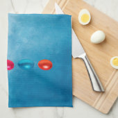 Linge De Cuisine Croix des oeufs de Pâques (Quart Plié)