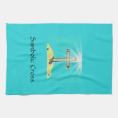 Linge De Cuisine Croix symbolique (Horizontal)
