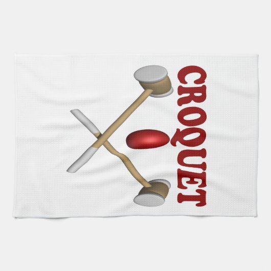 Linge De Cuisine Croquet (Horizontal)