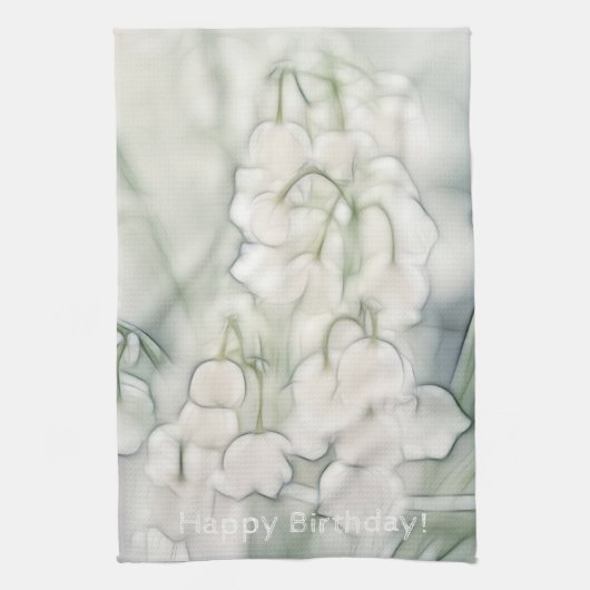 Linge De Cuisine Croquis du muguet (Vertical)