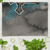 Linge De Cuisine Cross du seigneur (Plié)