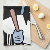 Linge De Cuisine Cru de cannette de fil (Quart Plié)