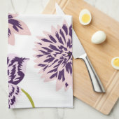 Linge De Cuisine Cru floral (Quart Plié)