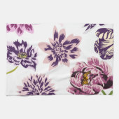 Linge De Cuisine Cru floral (Horizontal)