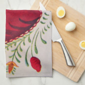 Linge De Cuisine Cru : Saint-Valentin - (Quart Plié)