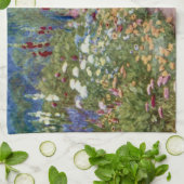 Linge De Cuisine Cru un jardin anglais de pays (Plié)