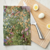 Linge De Cuisine Cru un jardin anglais de pays (Quart Plié)