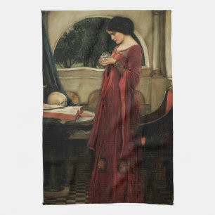 Linge De Cuisine Crystal Ball par John William Waterhouse