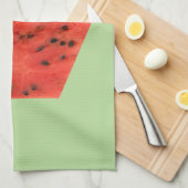 Linge De Cuisine Cube d'origine frais de pastèque rouge sucrée (Quart Plié)