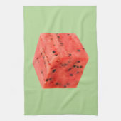 Linge De Cuisine Cube d'origine frais de pastèque rouge sucrée (Vertical)