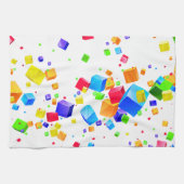 Linge De Cuisine Cubes colorés 1 (Horizontal)