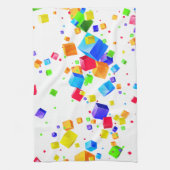 Linge De Cuisine Cubes colorés 1 (Vertical)