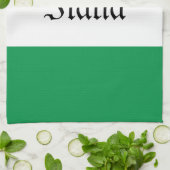 Linge De Cuisine Cuisine à Drapeau Italien (Plié)