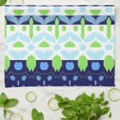 Linge De Cuisine Cuisine bleu marine (Plié)